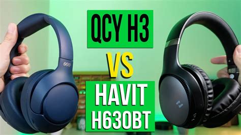 Qual Headphone É Melhor Qcy H3 Anc Vs Havit H630bt Comparativo Youtube