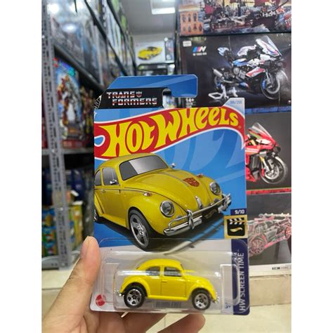 Xe mô hình đồ chơi Hot wheels basic L case Bumblebee Shopee Việt Nam