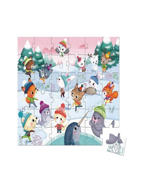 Puzzle Bataille De Boules De Neige 36 Pieces N A Kiabi 27 99