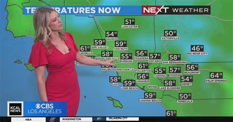Evelyn Tafts Weather Forecast Jan 6 Cbs Los Angeles