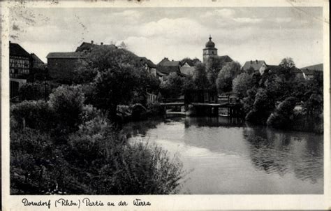 Ansichtskarte Postkarte Dorndorf Rhön Thüringen Partie akpool de