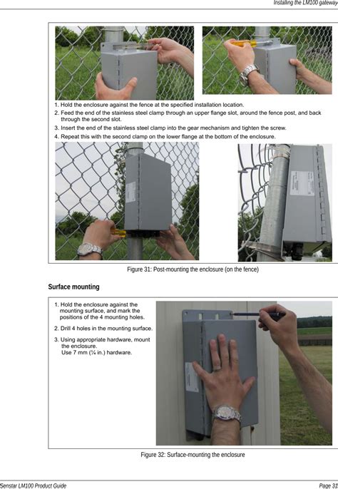 Senstar LM100 Outdoor Perimeter Intrusion Detection And Lighting System