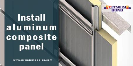 install aluminum composite panel