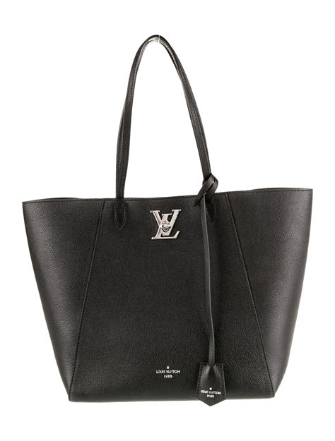 Louis Vuitton Lockme Cabas Tote Bag - Black Totes, Handbags - LOU841356 ...