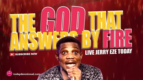 FURNACE OF ANSWERS Jerry Eze Today NSPPD Prophetic Prayers And