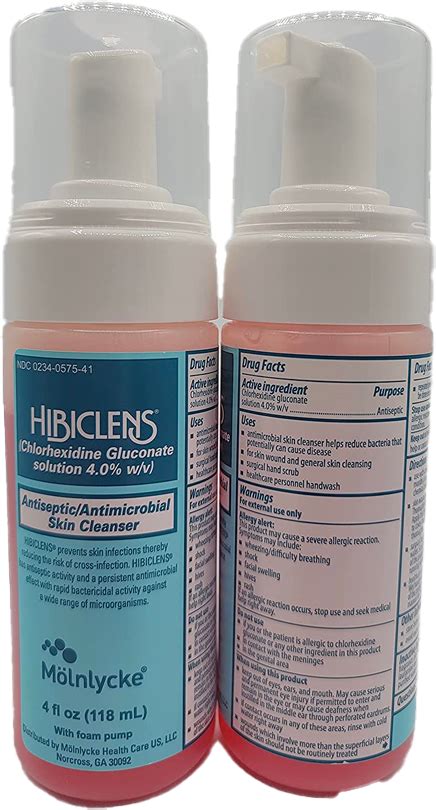 Hibiclens Antiseptic Antimicrobial Skin Cleanser Foam Pump