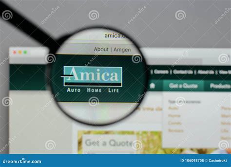 Amica Company Logo Editorial Image | CartoonDealer.com #114281600