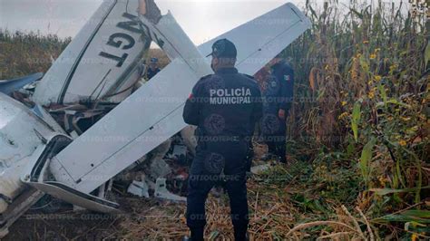 En Otzolotepec Edomex Avioneta Se Desploma Hay Al Menos Fallecidos