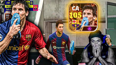 PQP MESSI 105 TA UM ABSURDO NO EFOOTBALL 2024 MOBILE REVIEW MESSI