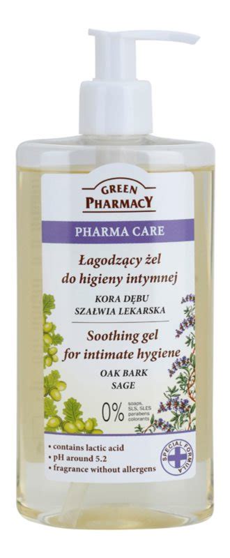 Green Pharmacy Pharma Care Oak Bark Sage Soothing Gel For Intimate