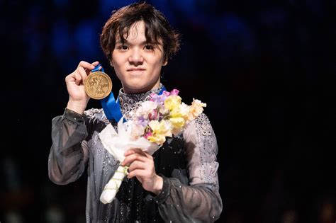 Shoma Uno Retains Men S World Title As Ilia Malinin Lands Quad Axel