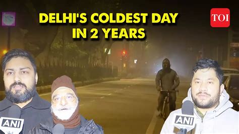 Delhi Feels The Breeze On Coldest Day In 2 Years