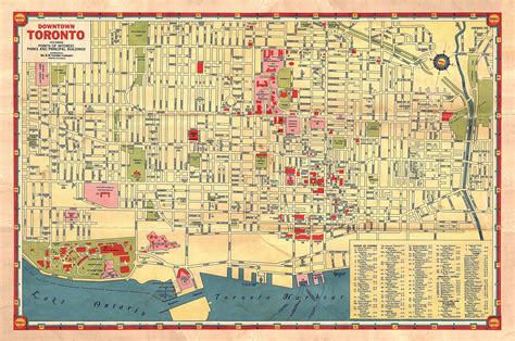 Old Toronto Map