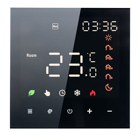 Pinnaco Smart Thermostat Lcd Display Touchscreen Underfloor Heating