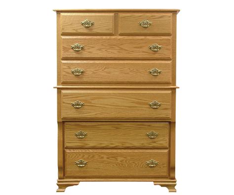 412 - Wrap-Around Collection Chest on Chest - Michigan Amish Furniture