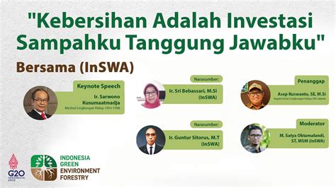 Diskusi Launching Buku Kebersihan Adalah Investasi Sampahku