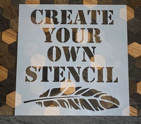 Create Your Own Stencil Custom Stencil Diy Stencil Cookie Stencil Etsy