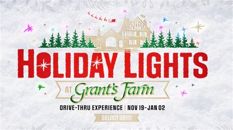 Grants Farm Holiday Lights Open Friday St Louis Call Newspapers