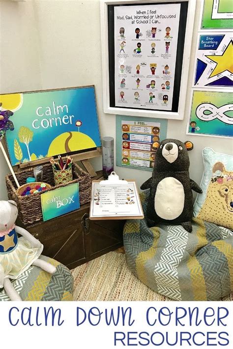 Calm Down Corner Classroom Management Social Emotional Learning Coping Tools Classroom