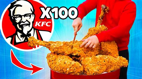 Giant Kfc Bucket How To Make The Worlds Largest Diy Kfc Drumstick