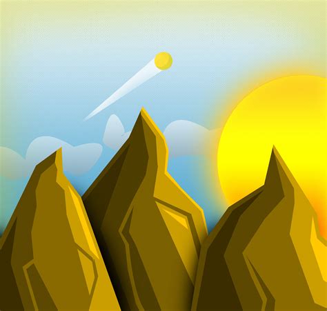 Simple Mountains Behance