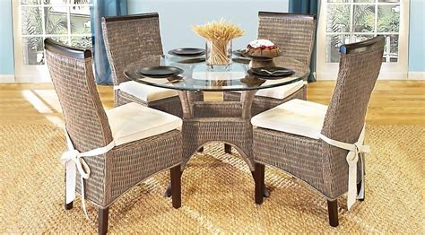 The 20 Best Collection Of Rattan Dining Tables And Chairs