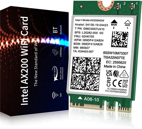 Wifi Wireless Card Intel Ax Ngw Bluetooth Tri Band Mbps