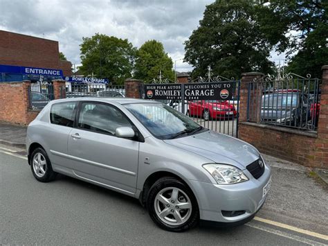 Used Toyota Corolla Hatchback 1 6 Vvt I T3 3dr In Stockport Cheshire