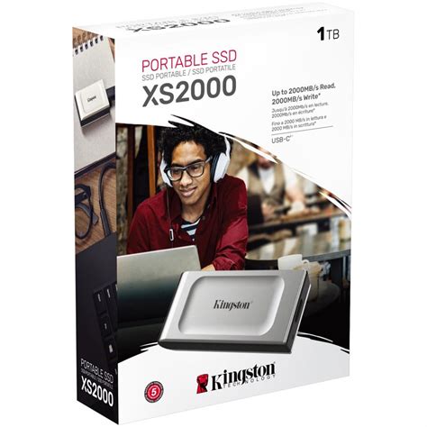 Kingston XS2000 1TB External Solid State Drive SSD USB Type C 3 2 Gen