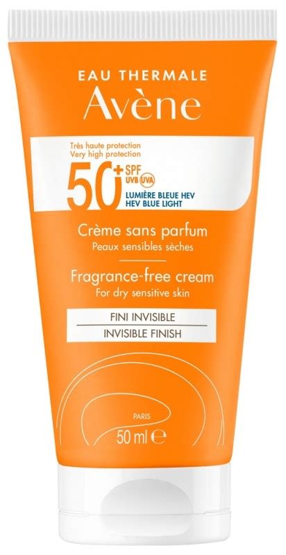 Avène Eau thermale Crème solaire sans parfum très haute protection SPF