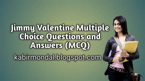Questions And Answers About Jimmy Valentine