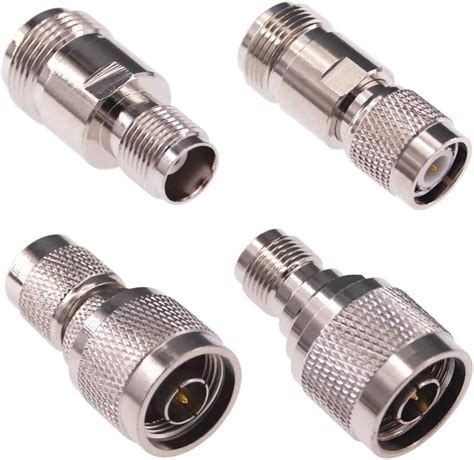 Amazon RFaha 4pcs N Type Male Female To TNC M F RF Coaxial Adapter