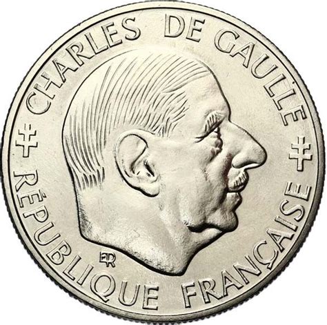 1 Franc Charles De Gaulle France Numista