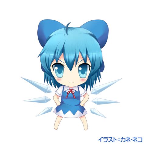 Touhou Chibi Cirno By Kane Neko On Deviantart