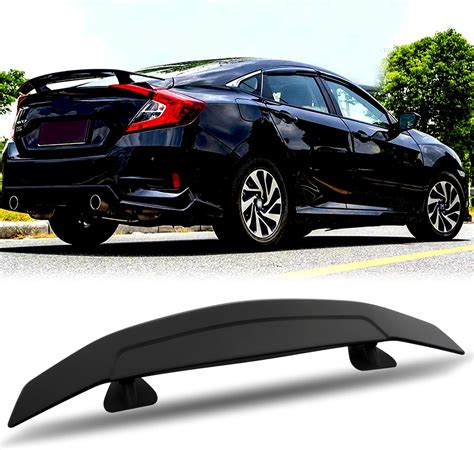 Amazon Q Tech Abs Rear Trunk Duck Lip Wing Spoiler Compatible