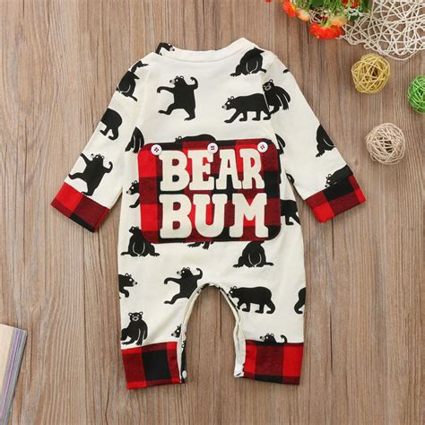 Pasgeboren Novelty Baby Jongen Meisje Kleding Beer Grandado