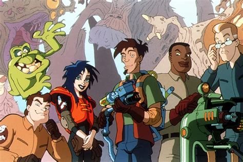 ghostbusters animated show characters