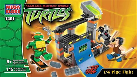 Mega Bloks Instructions Teenage Mutant Ninja Turtles 1401 1 4