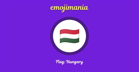 🇭🇺 Flag: Hungary emoji Copy & Paste - Emojimania