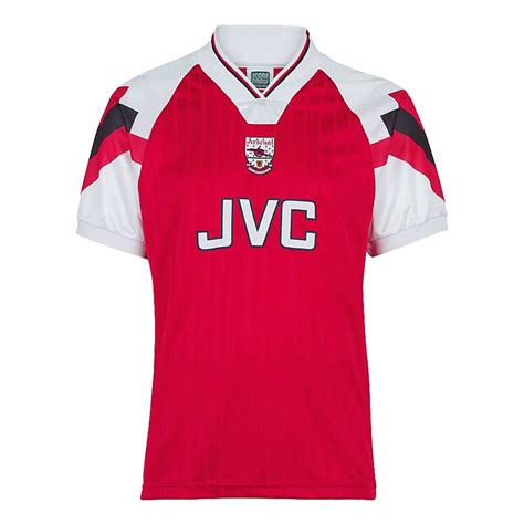 Gogoalshop 92 93 Arsenal Home Red Retro Jerseys Shirt Arsenal