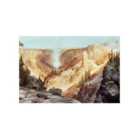 The Grand Canyon Of The Yellowstone Thomas Moran Yellowstone