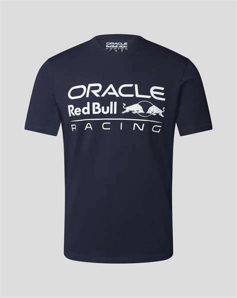 Oracle Red Bull Racing Oracle Red Bull Racing Logo Shirt Blauw THE