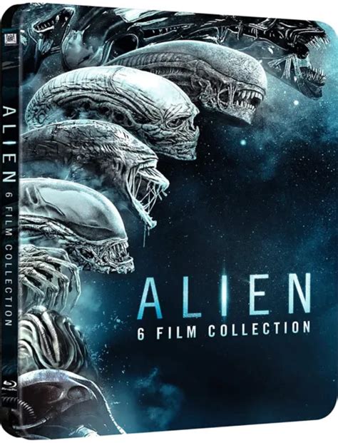 Neu Alien Film Collection Limited Edition Blu Ray Steelbook Zavvi Uk