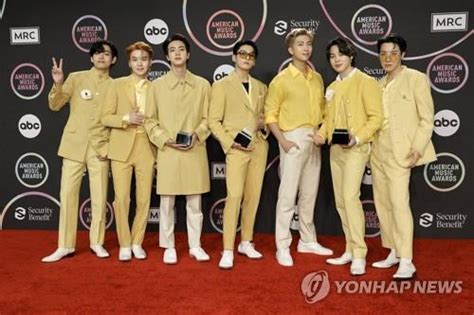 Bts 아메리칸 뮤직 어워즈 2관왕5년 연속 수상종합 스포츠조선