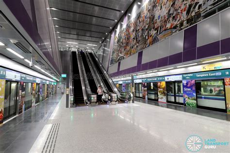 Tampines East MRT Station – Platform level (B3) | Land Transport Guru