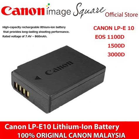 Original Canon Battery Lp E For Eos D D D D