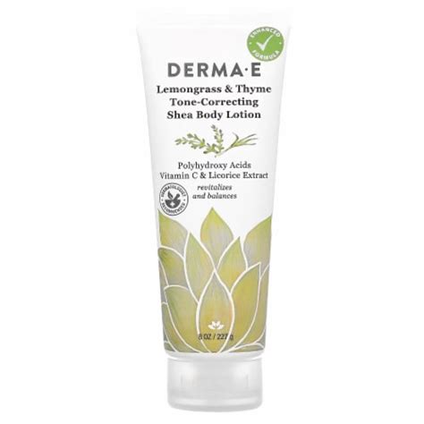 Derma E Lotion Body Lotion Case Of 1 8 Oz 8 Oz Kroger