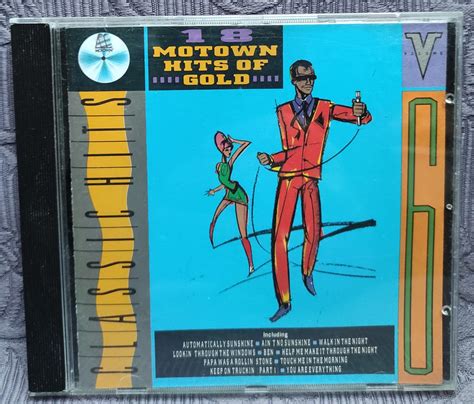 CD MOTOWN HITS OF GOLD vol 6 1988 CD V PĚKNÉM STAVU Aukro