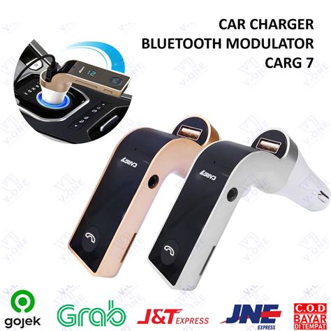 Jual CAR CHARGER MOBIL BLUETOOTH MODULATOR CAR G7 FM TRANSMITTER