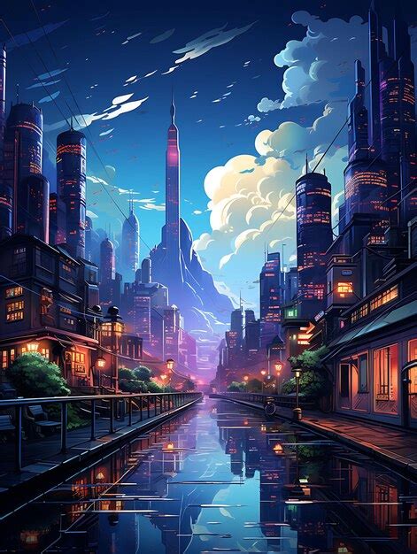 Premium AI Image | NeoFuturistic City Immerse Yourself in a ...